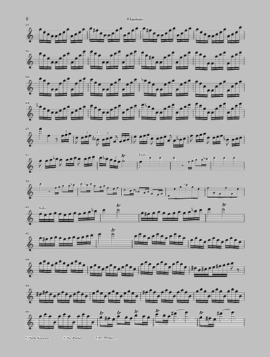Vivaldi A. - Concerto For Flautino (Recorder/Flute) And Orchestra C Major Op. 44 11 Rv 443