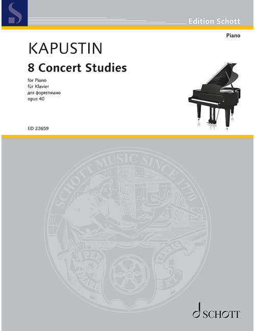 JENKINS - 8 CONCERT STUDIES OP. 40 - PIANO