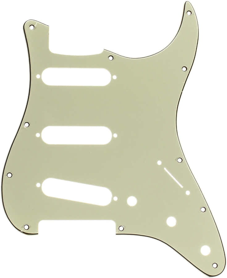 Pickguard Strat SSS Mint Green