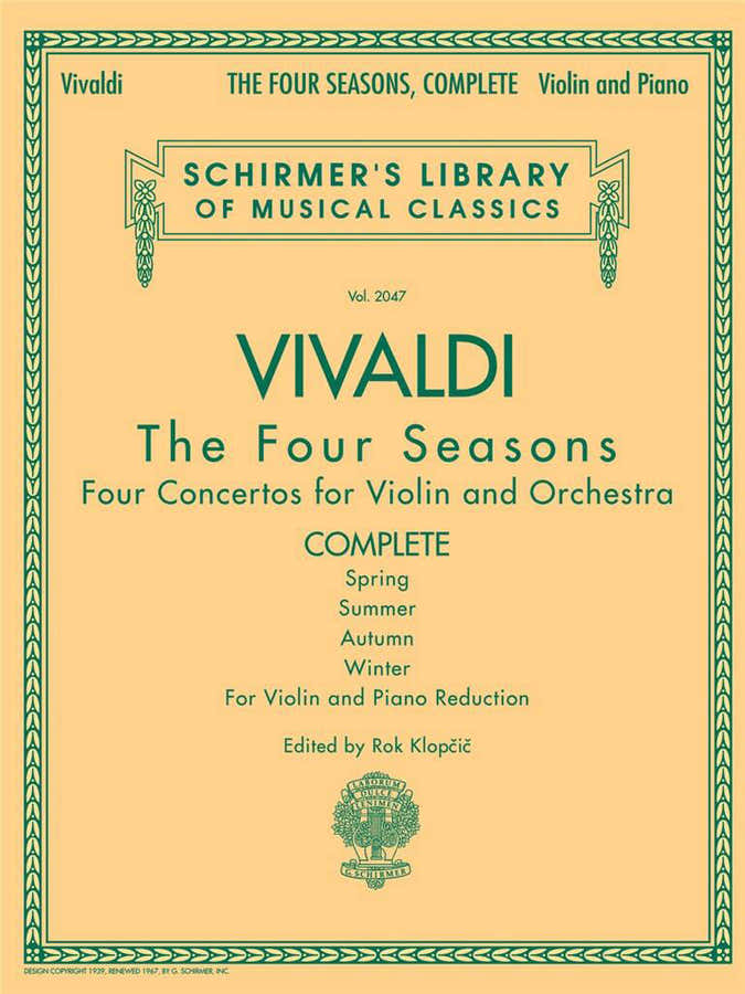 Vivaldi - De vier jaargetijden - Complete uitgave