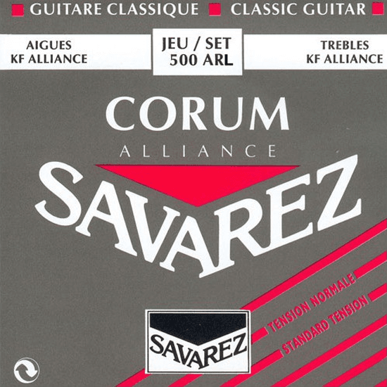Klassieke snaren ALLIANCE-corum set Rood Lang
