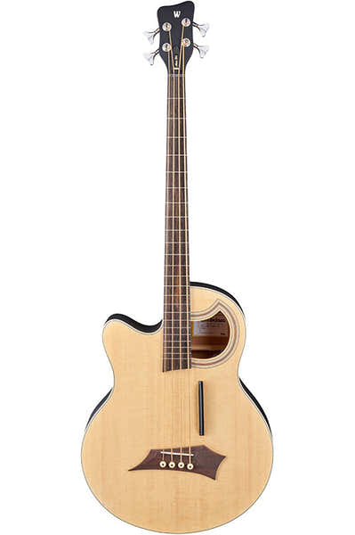 Warwick Bass Alien Standard 4 Line LH Natural Satin