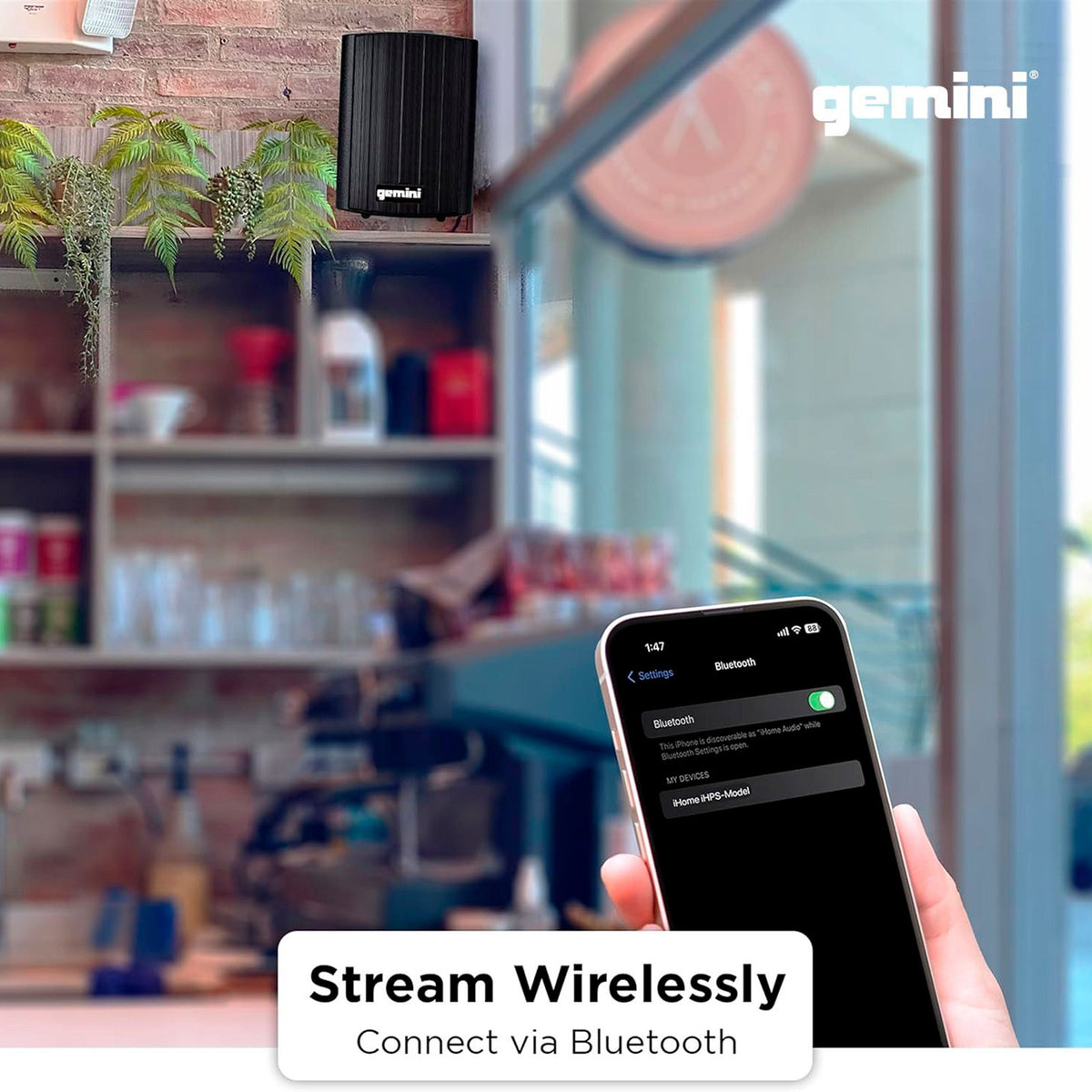 GHSI W400BT Black (la paire)