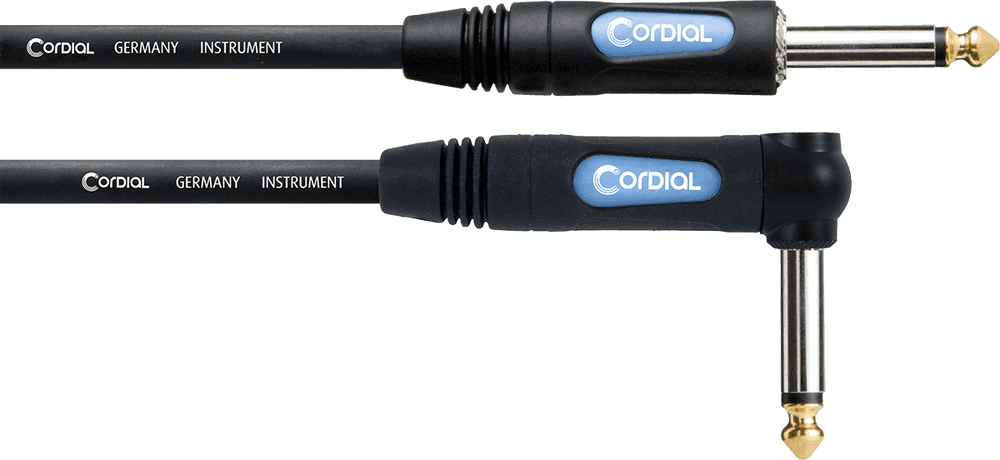 Cable Guitare Jack 3M Droit /Coudé
