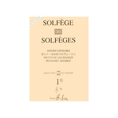 Lavignac Albert - Solfège der solfèges Deel 1b Zonder begeleiding
