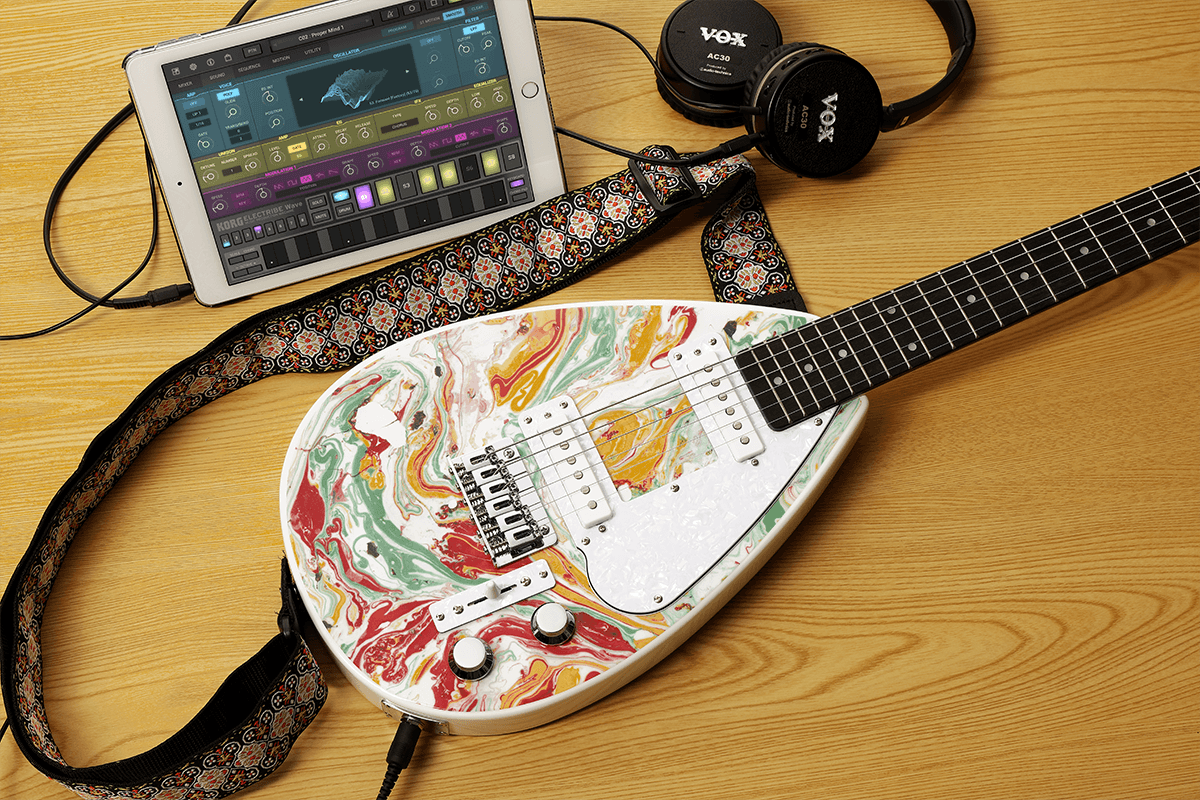 Mini Guitare Electrique Marble