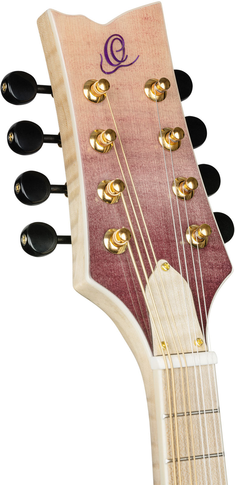 Americana A-Style-mandoline + Croco-leren koffer