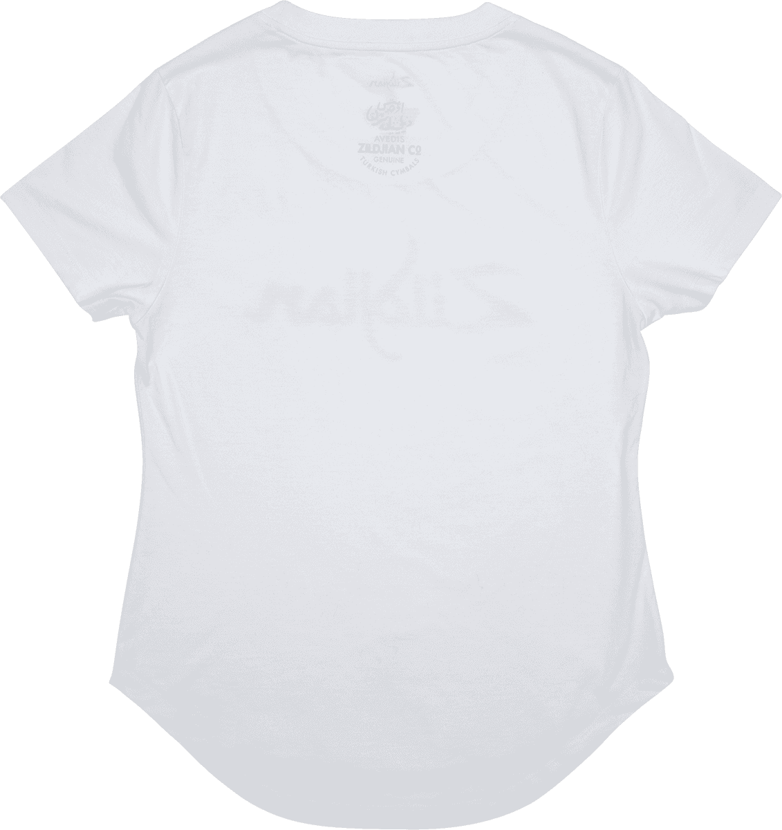 Maat M - Wit damest-shirt Zildjian