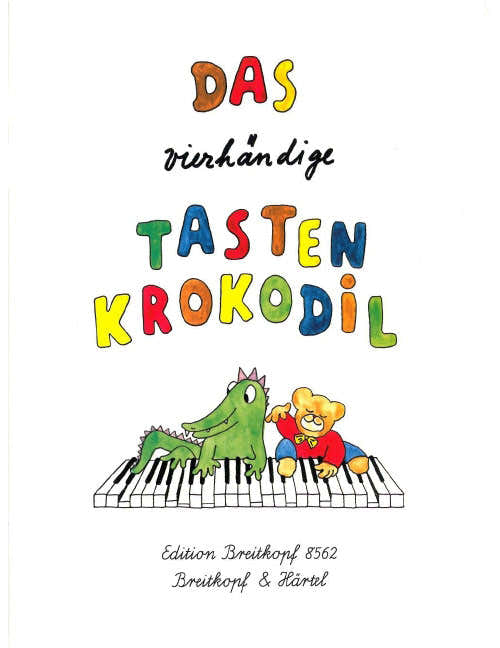 The FOUR-handed Keyboard Crocodile - Piano (4 Hets)