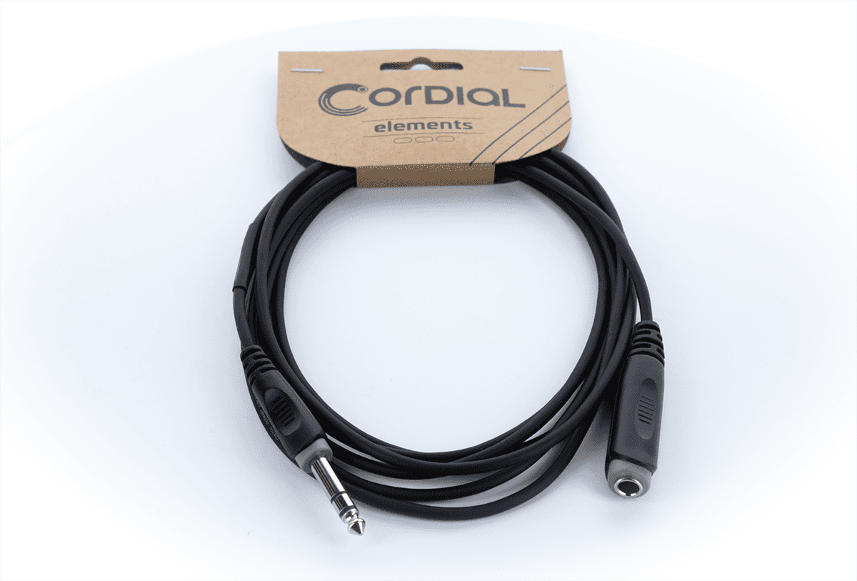 Câble Audio Stéréo Jack Mâle / Femelle 5 M