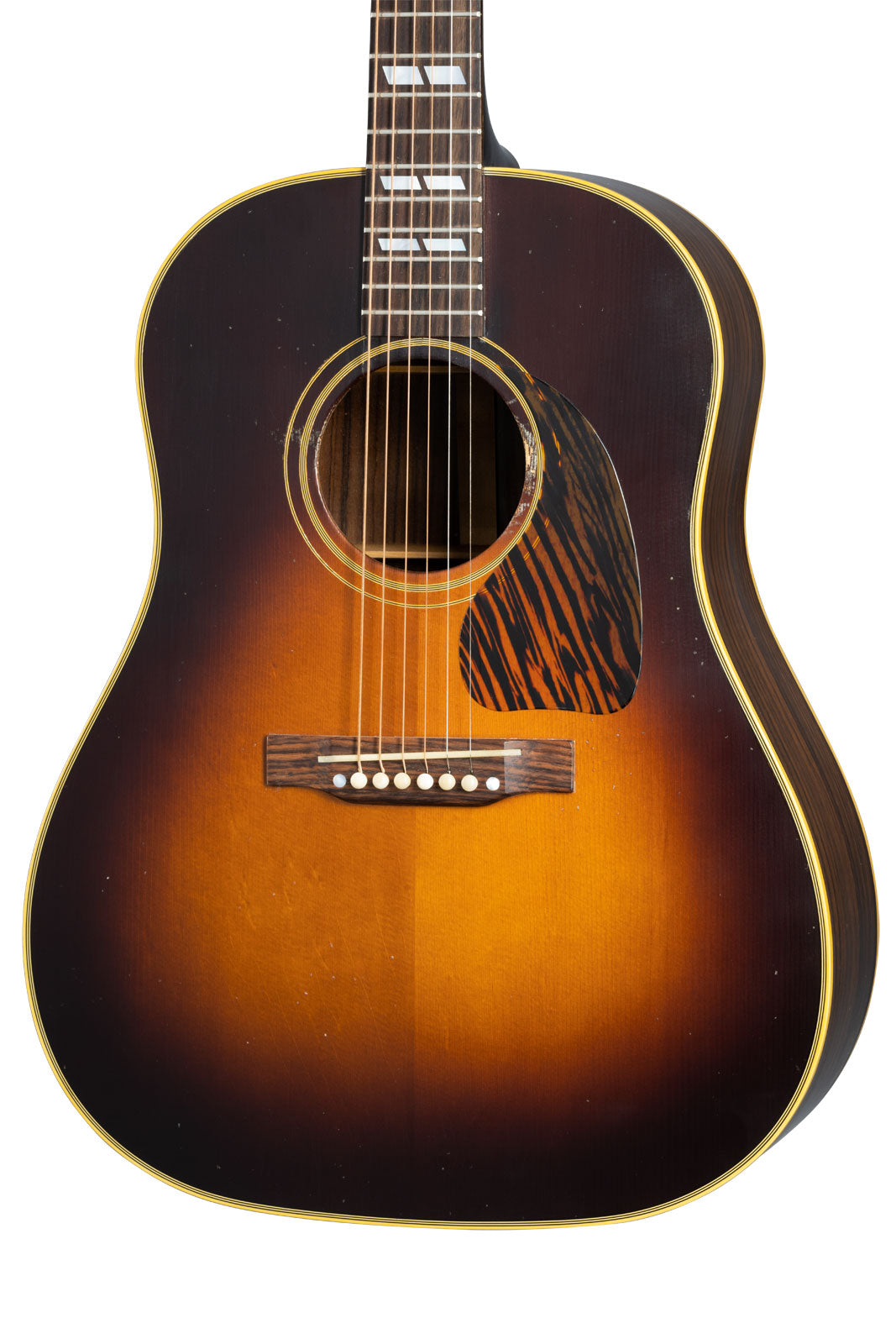 Southern Jumbo 1942 Banner Licht verouderd Vintage Sunburst CSHR
