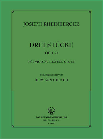 Drei Stücke (Abendlied Pastorale Elegie) op.150