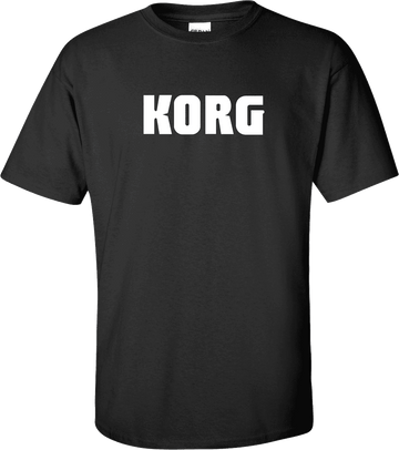 "M" T-Shirt Korg Tee Shirts Noir Korg