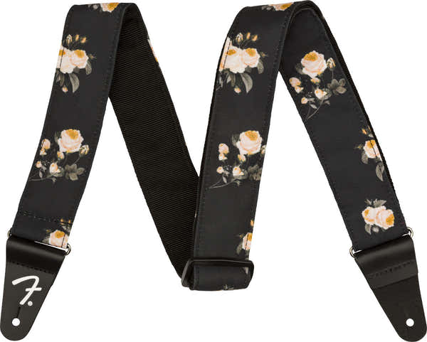 Sangle à Fleurs Noir 2