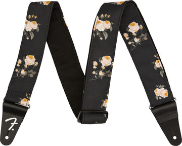 Sangle à Fleurs Noir 2