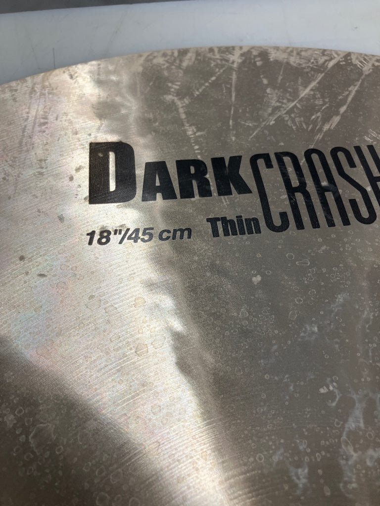 K0904 - Crash K 18" Dark Thin Crash - Stock B