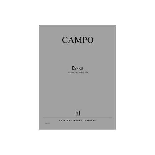 Campo - Esprit - 1 Percussionniste