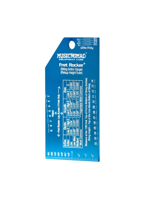 MN822 Fret Rocker - Régle pour Mesurer Hauteur Des Cordes et Des Micros