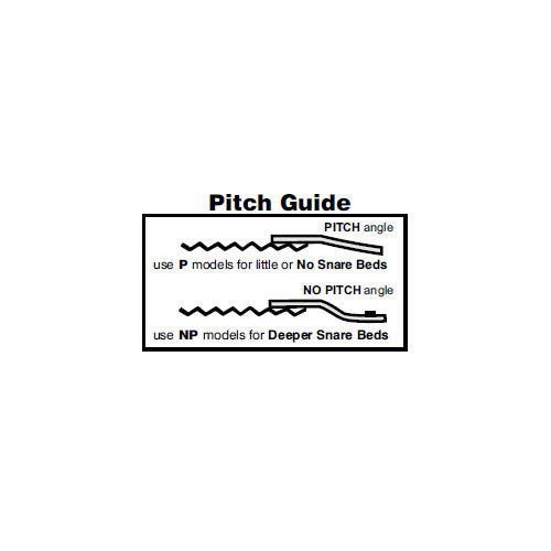 FC1316NP 13" SNARE WIRES - 16 STRANDS CARBON NO PITCH