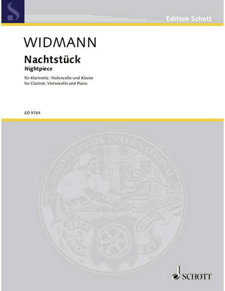 Widmann - Nightpiece - Clarinette In A Violoncelle Et Piano