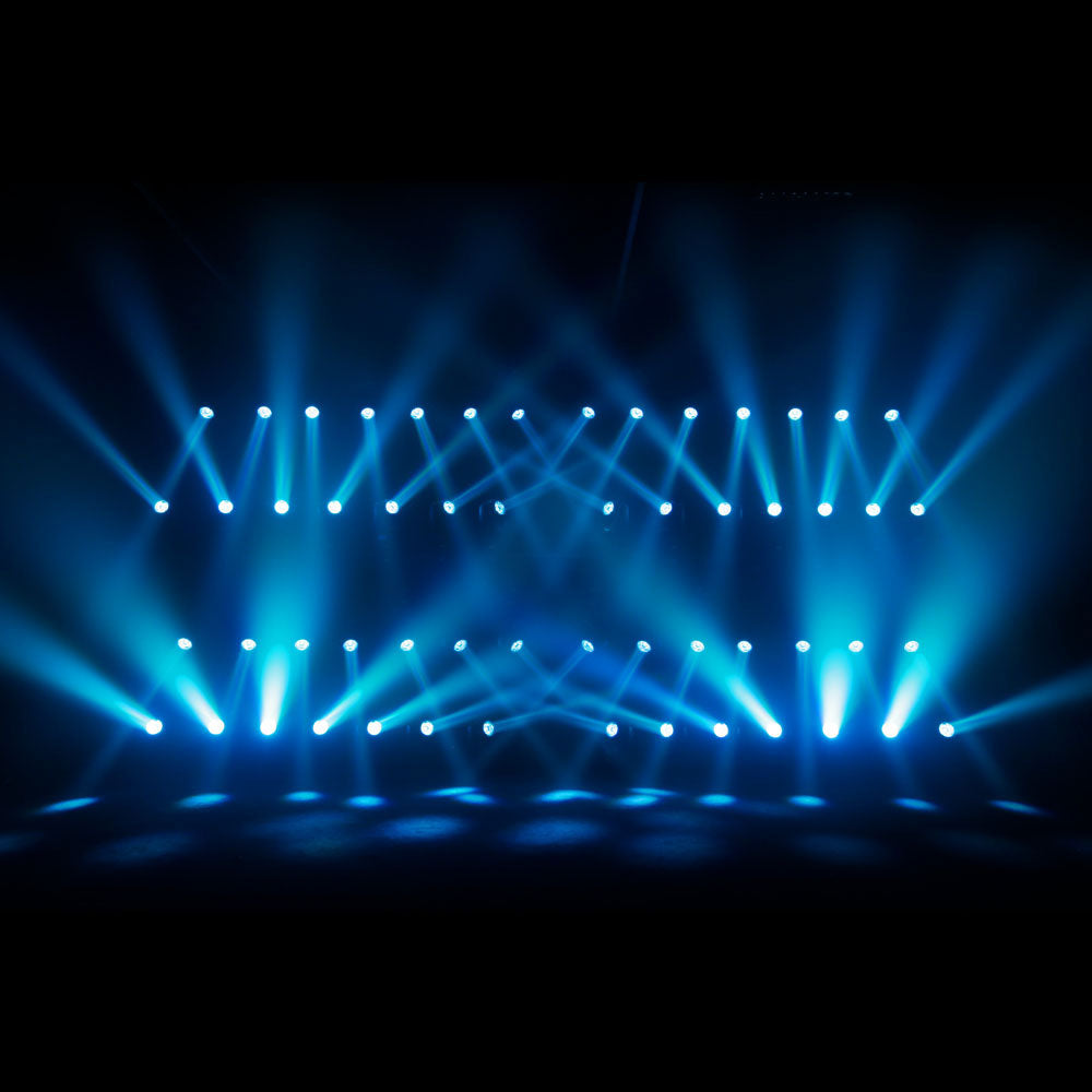 Movo Beam 100 - Projecteur Asservi Rotation Illimite Avec Couronne LED