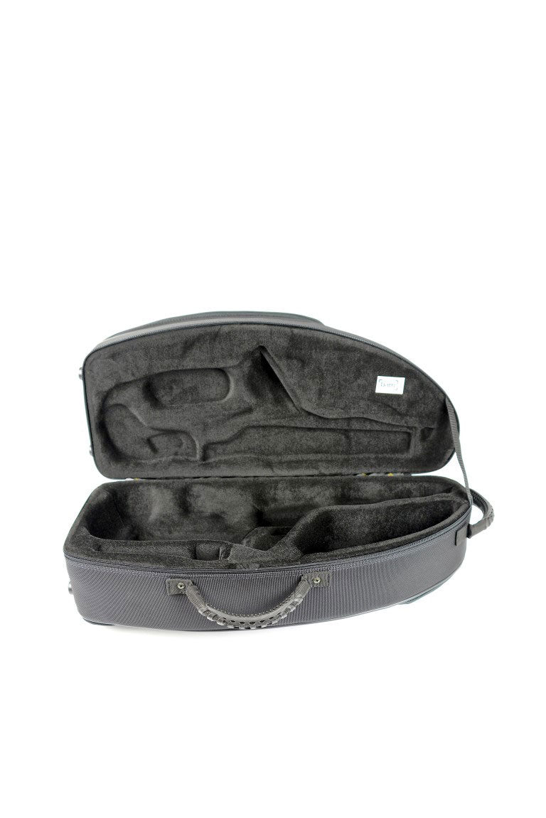 Altsaxofoonkoffer New Trekking - Zilver Carbon