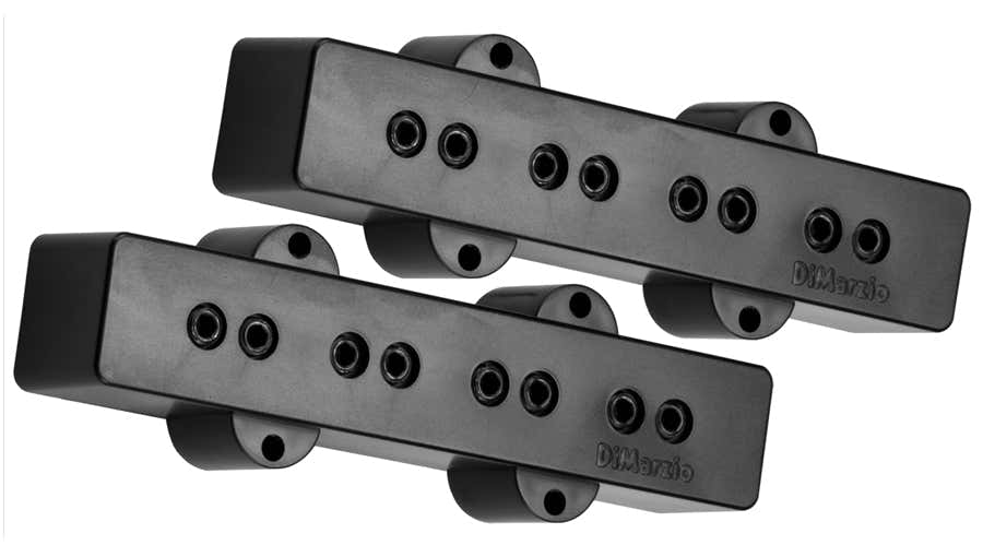 DP123BK Model J Kit Complet Jazz Neck & Bridge Noir
