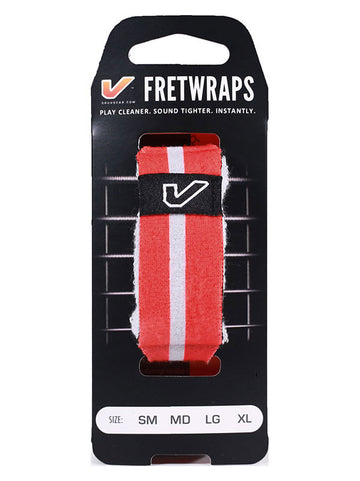 FretWraps World Flags Red-White - Medium
