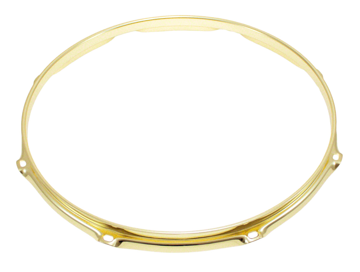 Hoepel 14" 8 Spanbouten Goudkleurig Super Triple Flange 3.0mm