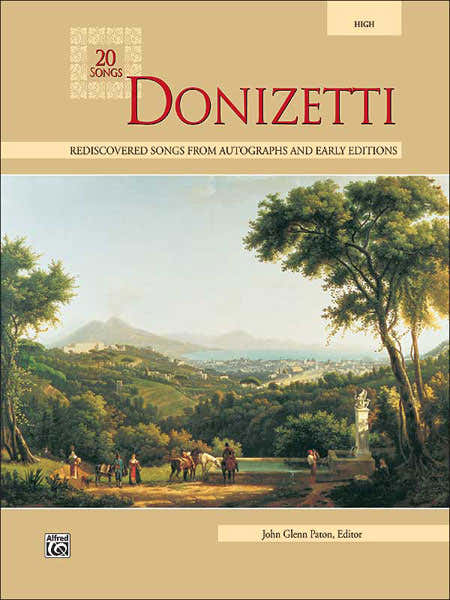 Paton John Glenn - Donizetti 20 Songs - Medium And High Voice (par 10 Minimum)