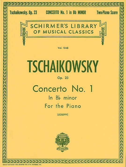 Pyotr Ilyich Tchaikovsky Pianoconcert nr.1 in Bes mineur Op.23 - Twee piano's