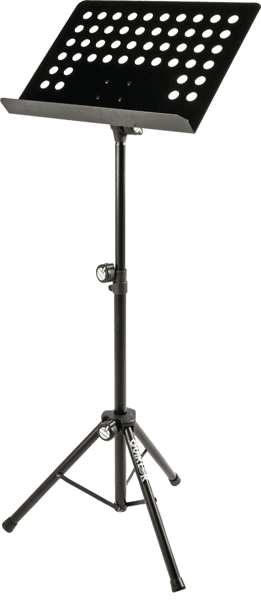 MS331WB LARGE PERFORATED MUSIC STAND + NYLON COVER