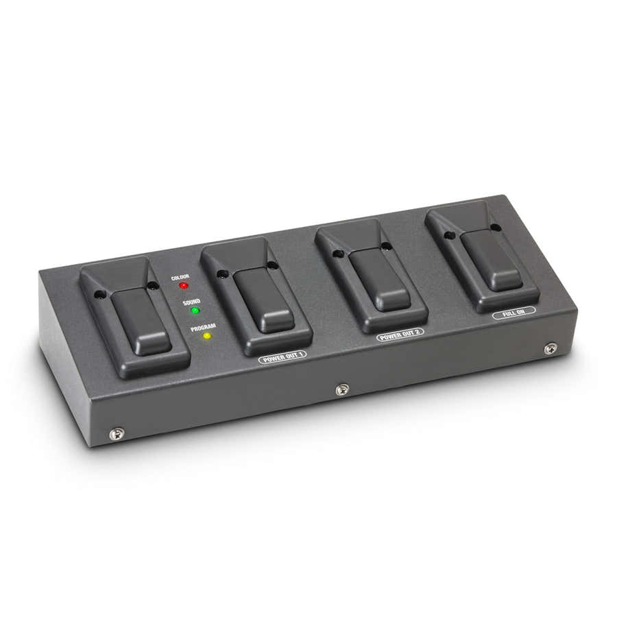 Multi Par Foot+ - Pdalier 4 Interrupteurs Pour Tout Les Sets De Projecteurs Clmpar