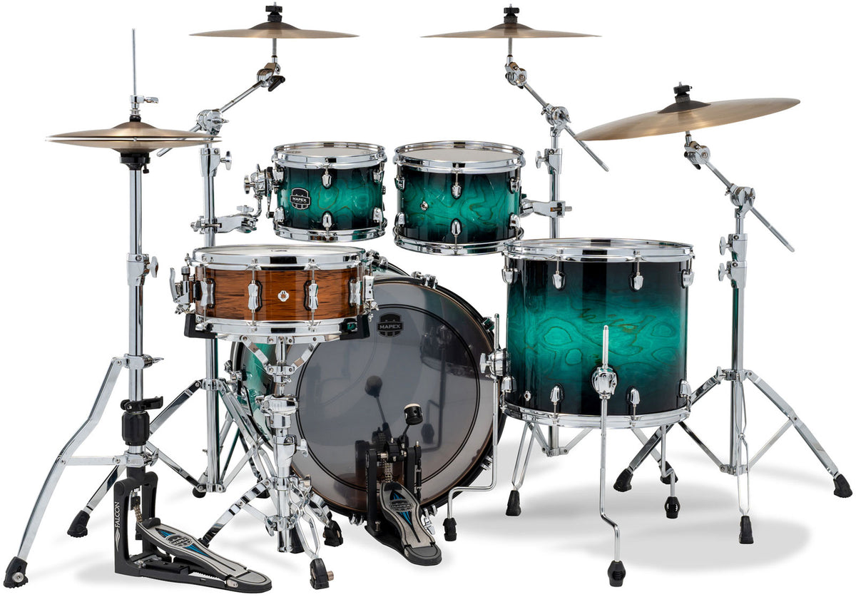 Saturn Vi Stage 22" Marineblauw-turquoise burst