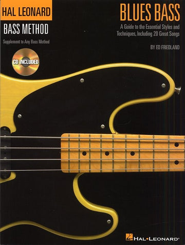 Hal Leonard Bass Method Blues Bass - A Guide To The Essential Styles + Audio En Ligne - Bass Guitar