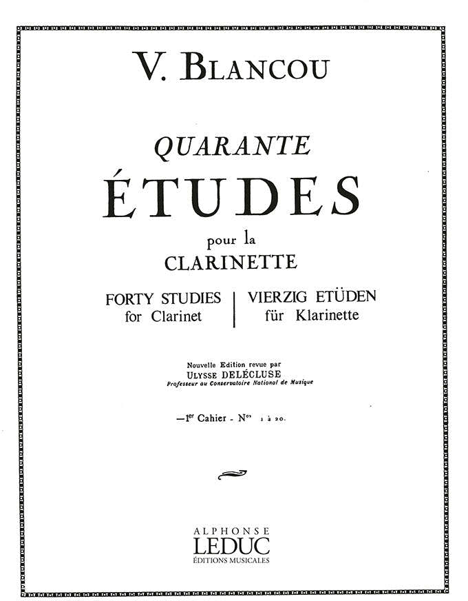 Etudes (40) Vol. 1