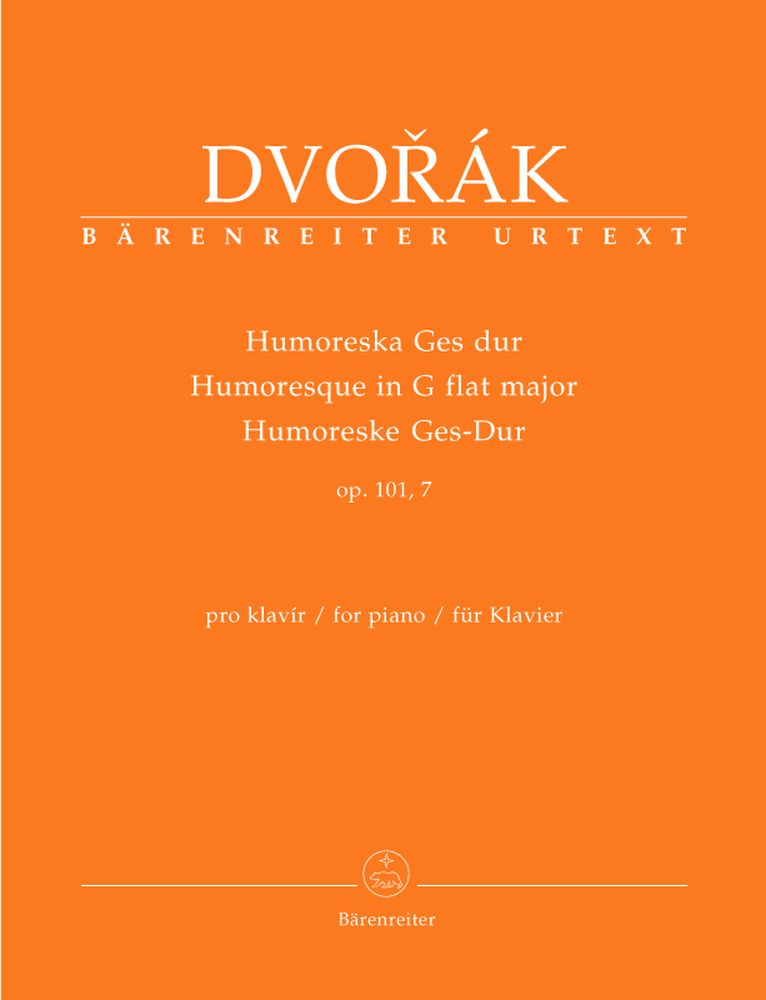 Dvorak Onin - Humoresque Ges-Dur Ges-Dur Op. 101,7 - Piano