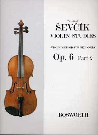 Sevcik - Etudes Op.6 Part 2 Pour Debutants - Violon