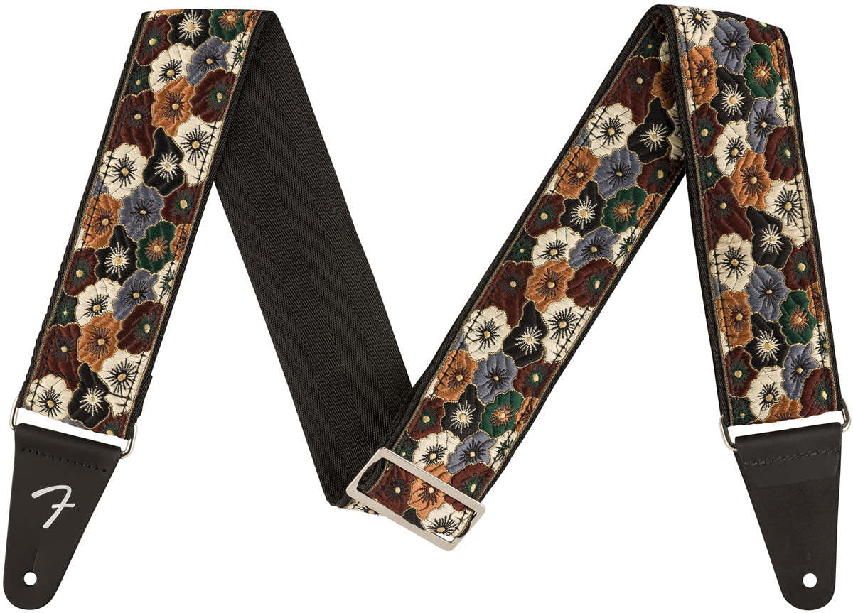 Wild Bloom-gitaarband, Bruin, 2"