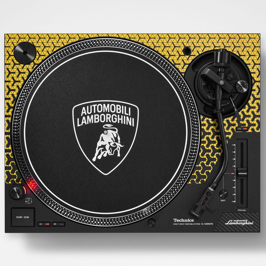 SL-1200M7PEY Yellow Edition Lamborghini
