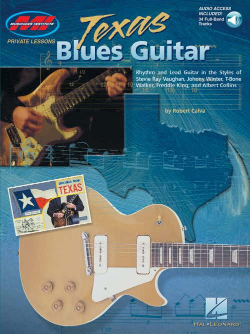 Calva Robert - Texas Blues Guitar + Audio Online