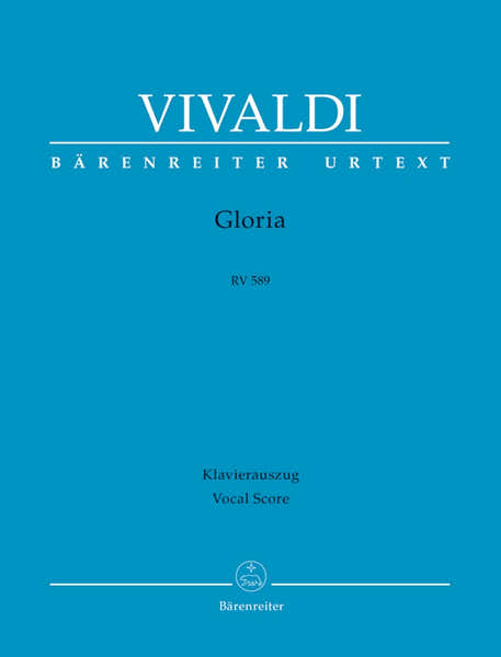 Vivaldi A. - Gloria RV 589 - Reduction Piano