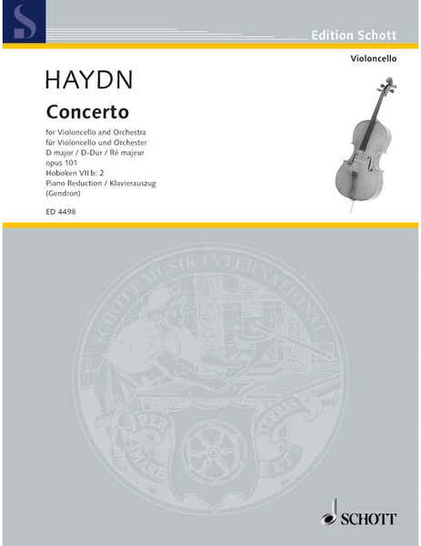Haydn - Concerto D Major Op. 101 Hob. Viib:2 - Violoncelle et Orchestre