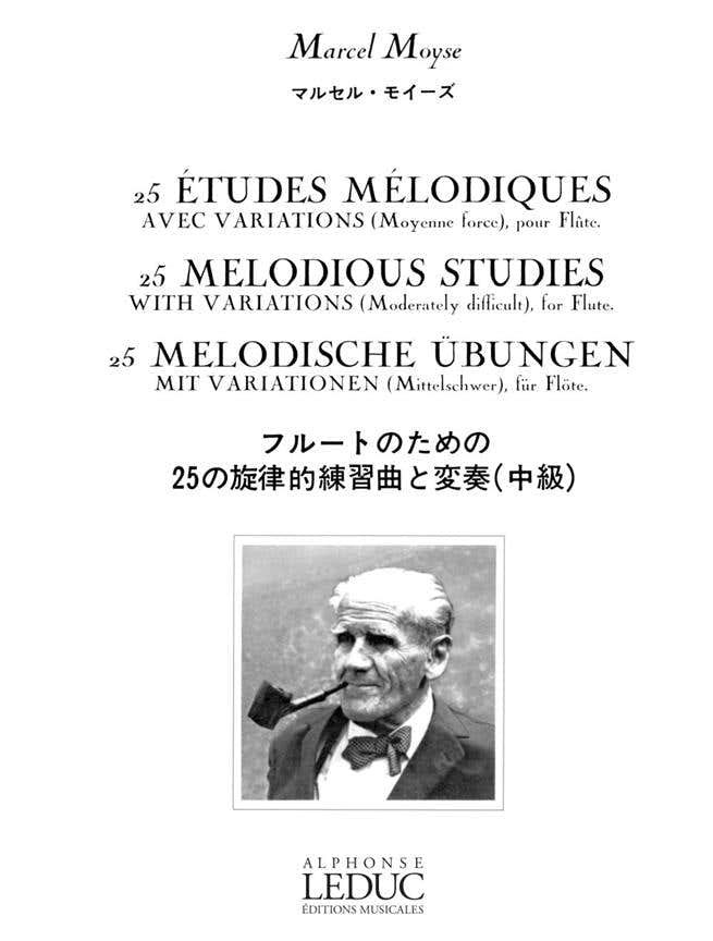 Moyse Marcel - 25 Etudes Melodiques Avec Variations