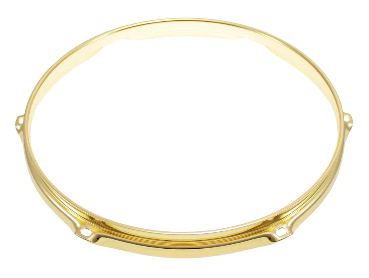 Spanring 10" 6 Spanstangen Goudkleurig Super Triple Flange 2.3mm