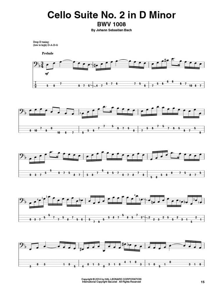 Bach J.S. - Cello Suites for Electric Bass