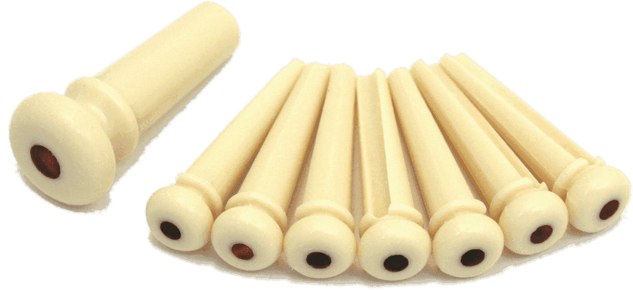 Set de Chevilles Blanc Point Ecaille