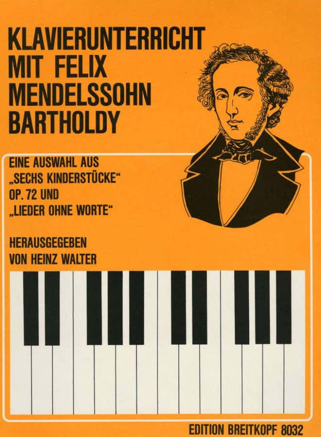MENDELSSOHN-bartholdy F. - Gemakkelijke pianostukken - Piano