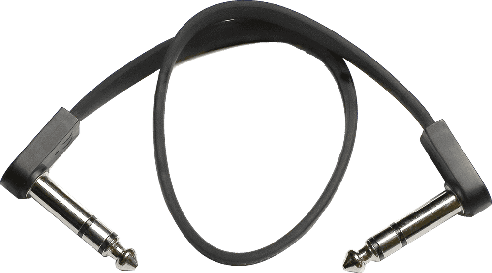 EBS Deluxe Haakse Stereo-Patchkabel - 28 CM