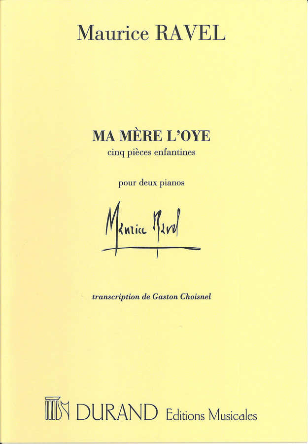 RAVEL M. - MOEDER DE GANS - 2 PIANO'S